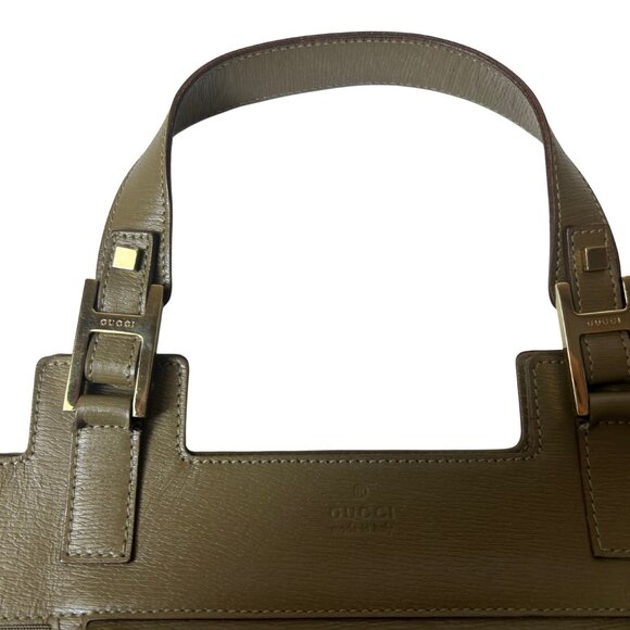 Gucci Women’s Olive Green Canvas Tote Bag - Picture 10 of 10